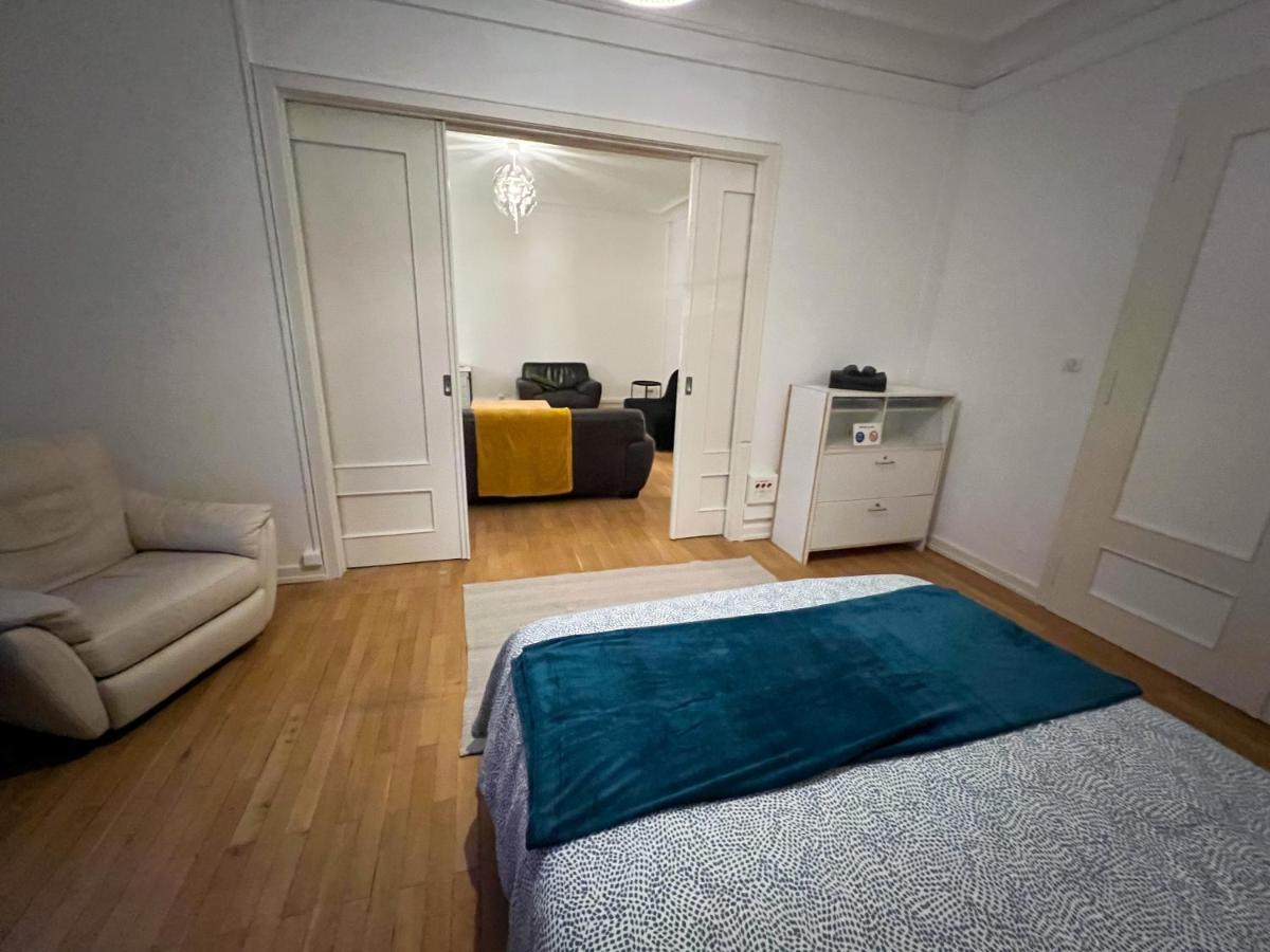 Chambres Privees -Private Room- Dans Un Spacieux Appartement - 100M2 Centre Proche Gare 牟罗兹 外观 照片